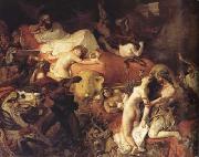 Jean Auguste Dominique Ingres The Death of Sardanapalus (mk04) painting